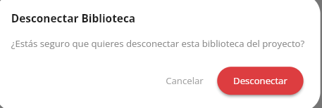 Confirmacion de desconexion